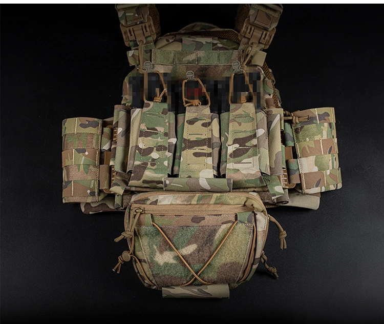 Sabado Chest Rig Tactical Drop Dump Pouch for Expandable Pouch and Hook-and-Loop Attachment System Arc CPC Jpc Fcpc Vest