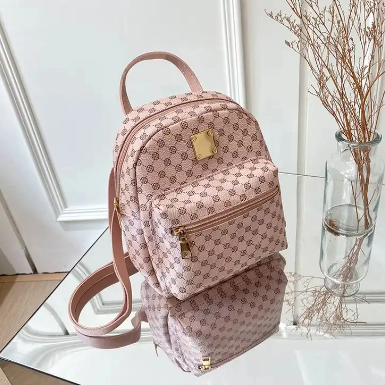 Hot Sale Mini School PU Leather Backpack Women Fashion Backpack Purses Small Girls Travel Bag
