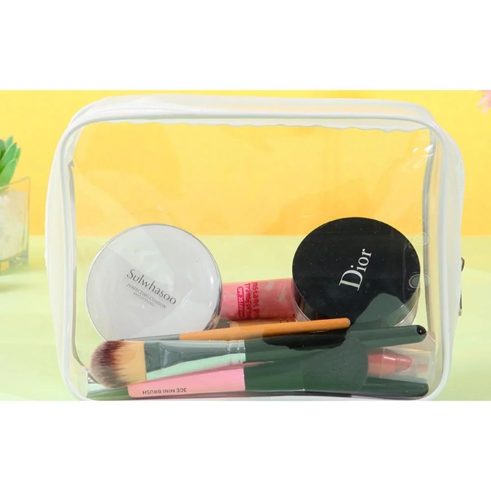 Transparent Organizer Clear Makeup Bag Travel Cosmetic Storage Wyz20062
