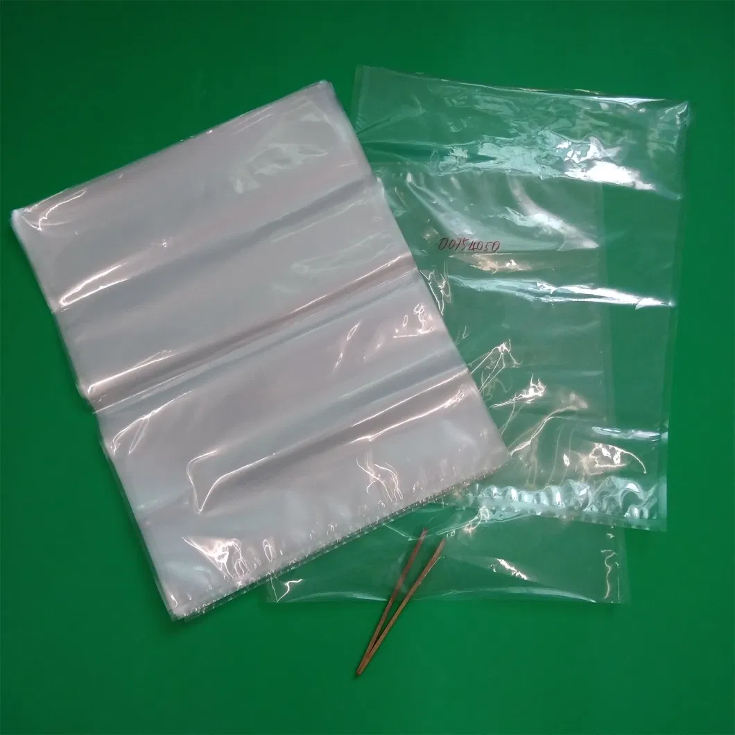 Clear Vacuum Bags/Vacuum Pouches for Dry Food, Meat Storage Packing 40X50cm X 75microns