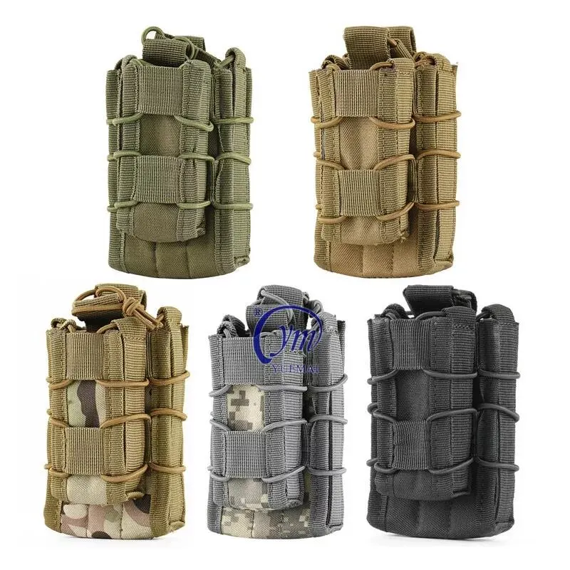 Yuemai Army Modular Double-Layer Magazine Pouch Tactical Molle Pouch