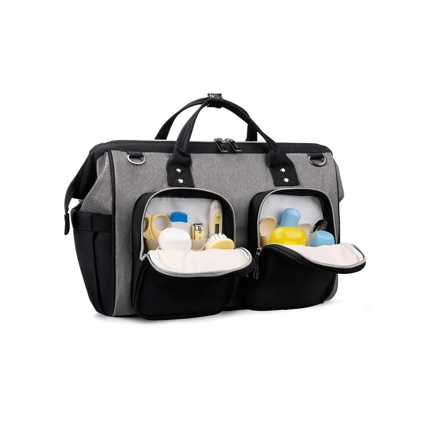 New Fashion Nappy Handbag Mummy Large Capacity Stroller Bag Mommy Babyoutdoor Travel Bag