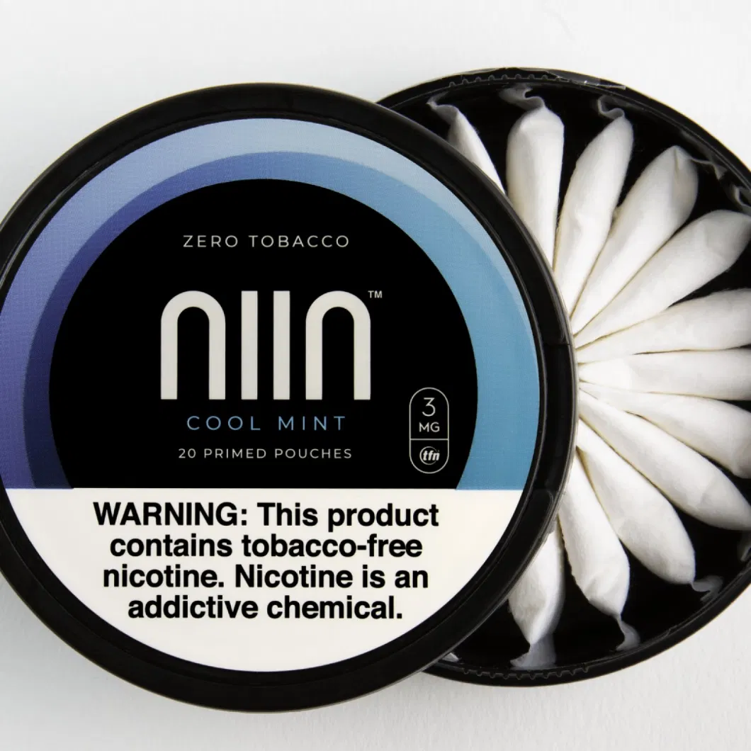 Tobacco Free Best Flavor Taste 2mg/3mg/6mg/8mg/9mg/12mg/16mg/18mg/22mg Nicotine White Pouches