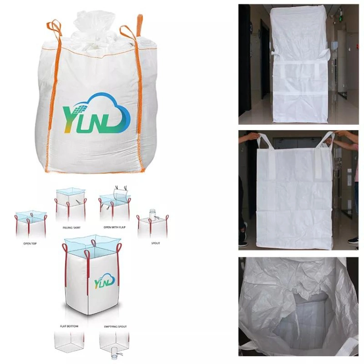 1 Ton Woven 2 Ton Mineral Sand Construction Waste Bulk Cosmetic Big Bag for Packing
