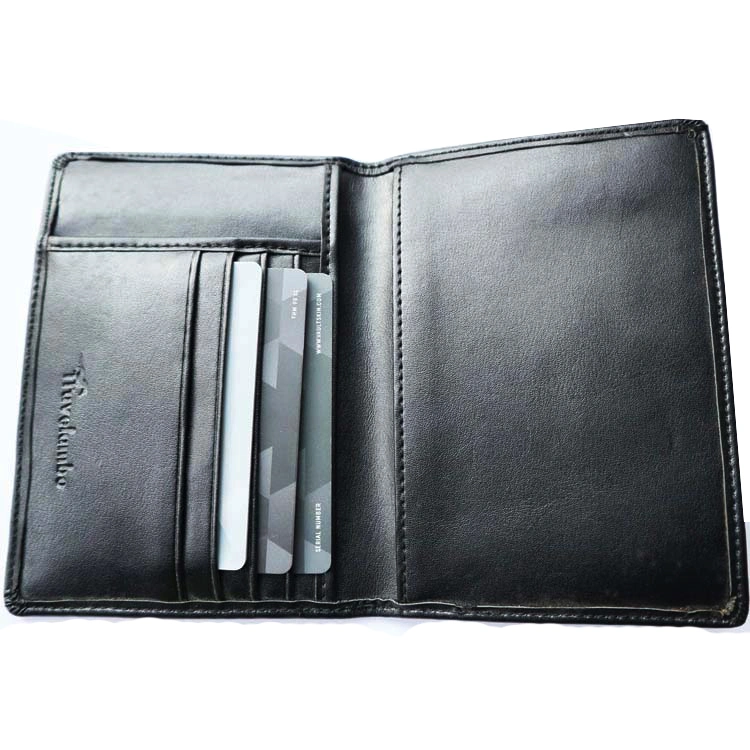 Men Wallet RFID Blocking Wallet Leather Material Signal Blocker Pouch