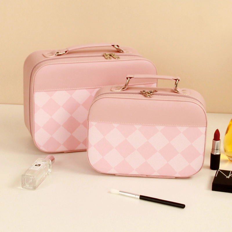 (WD12956) Small Fragrance Makeup Bag Simple Three-Dimensional Zipper Makeup Bag Portable Women&prime;s Portable Cosmetic Storage Bag