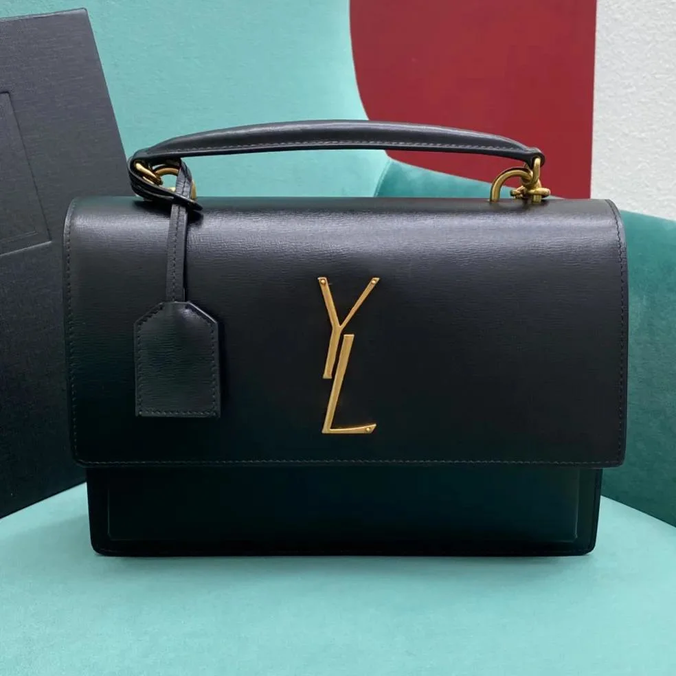 Luxury Designer Messenger Bag Leather Handbag Cosmetic Lipstick Bag