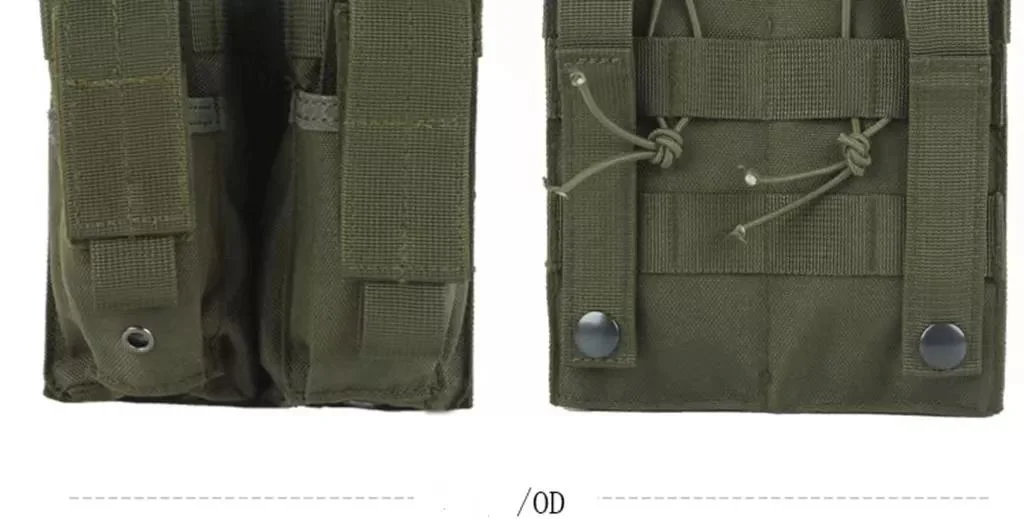 Yuemai Military Tactical Double Pouch Mag Magazine Pouch for Outdoor Combat Hunting