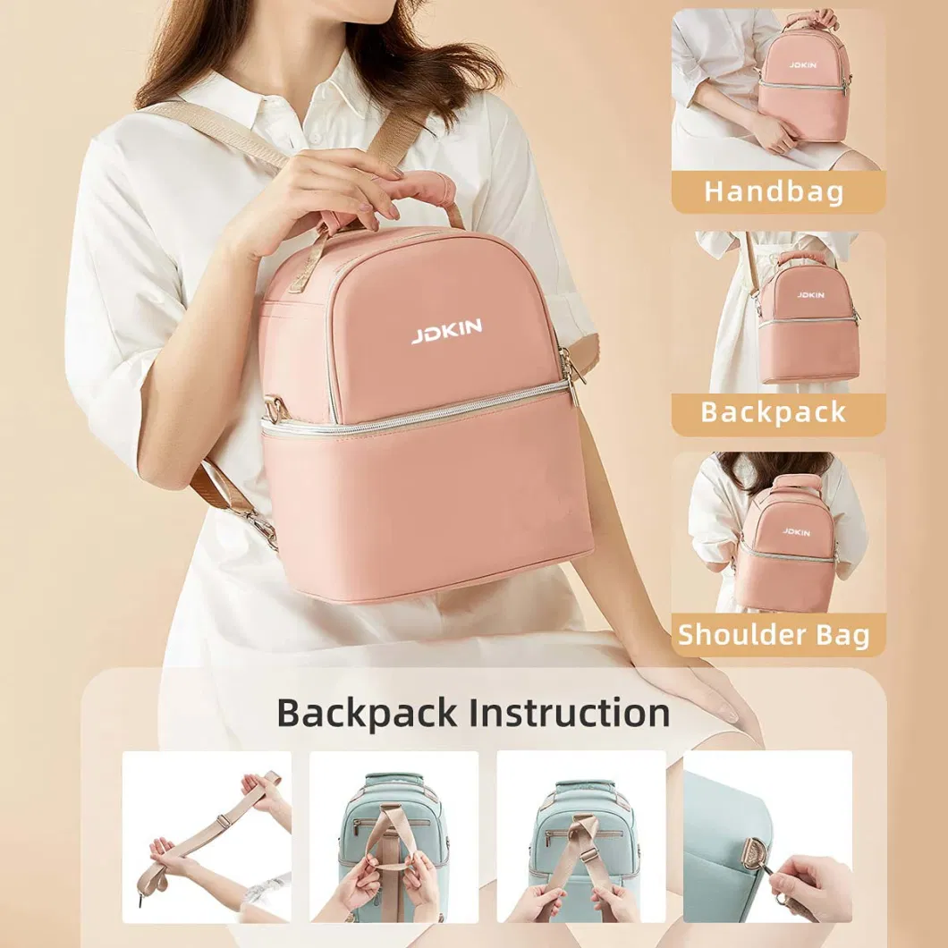 Breastmilk Cooler Bag with Ice Pack Insulated Bottle Bag