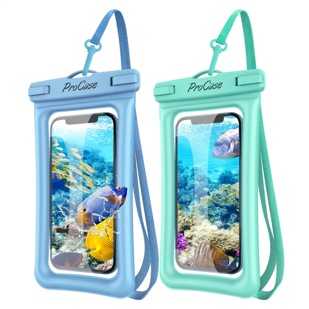 Floating Waterproof Phone Pouch Case, Underwater Dry Bag Cell for iPhone 14 13 12 11 PRO Max Xs Xr X, Galaxy S23 S22 S21 Ultra Pixel up to 7.0&quot;