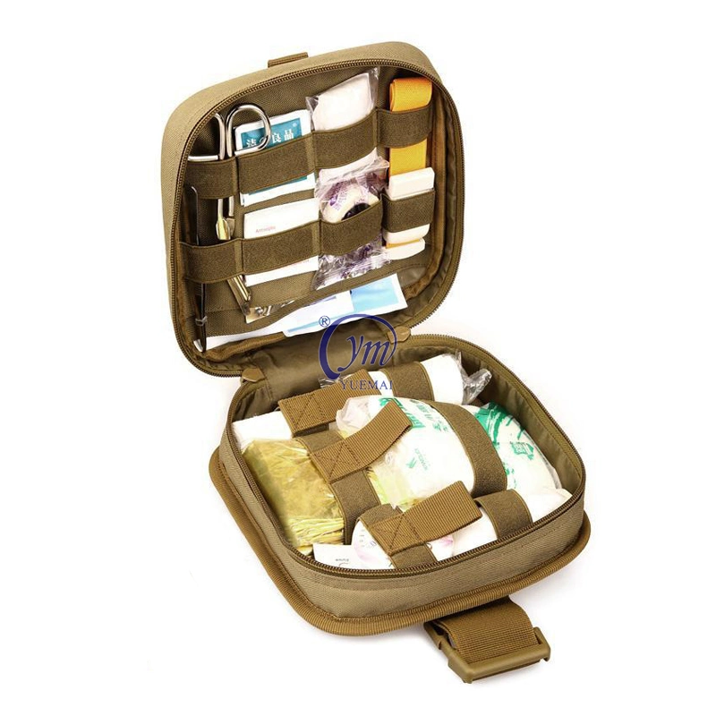 Yuemai Durable Medical Bag Tactical Pharmacy Hip Drop Leg Pack Portable First Aid Kit