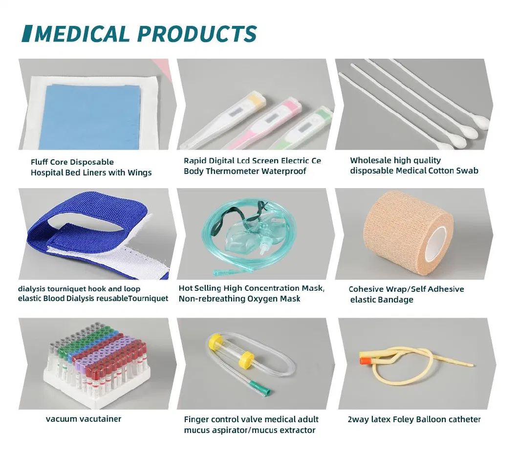 Disposable Sterilization Flat Reels Pouches for Hospital