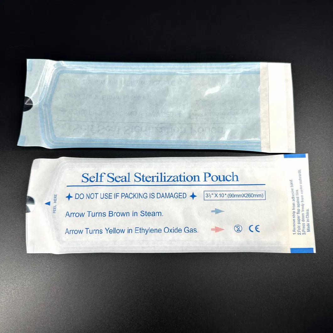 Sterilization Pouches for Dentist Tools Dental Tattoo Nail Self Seal Sterilization Flat Reel Pouch