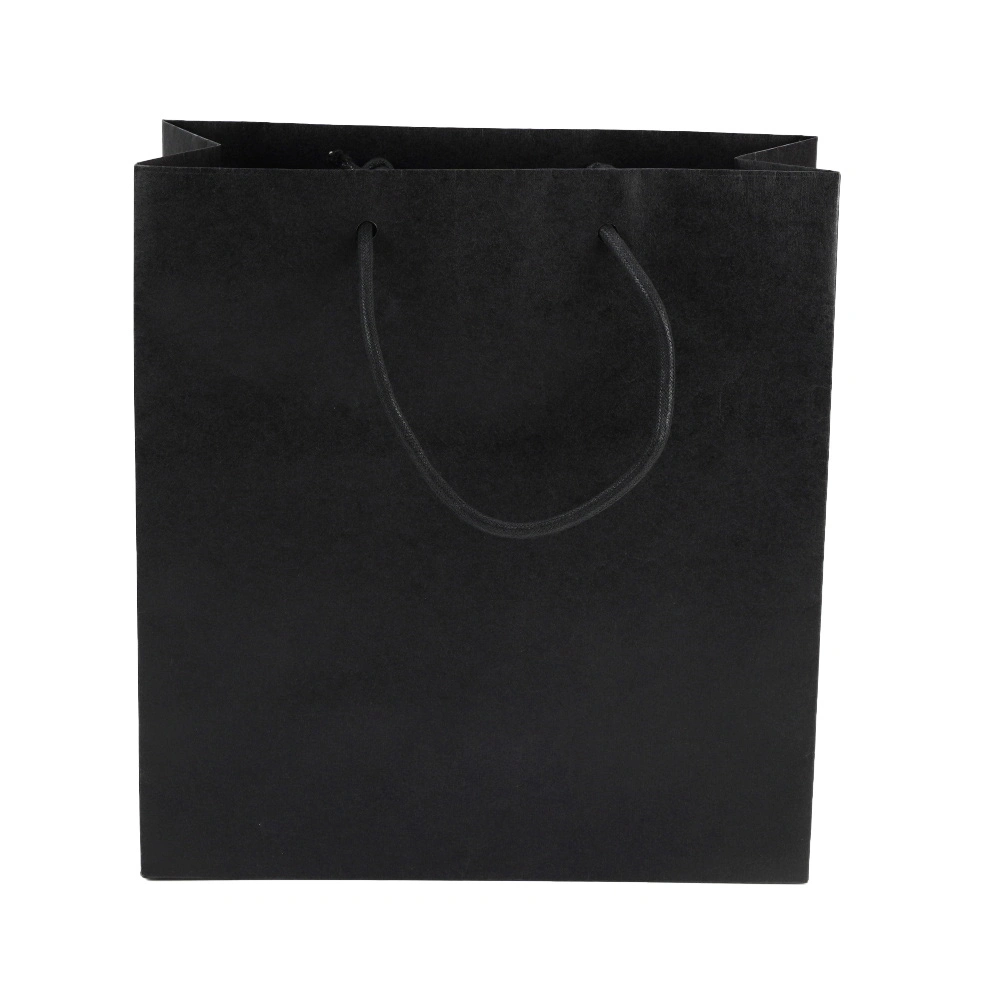 Formulated Luxury for Clothing, Footwear, Cosmetics, Shopping White Hot Stamping Paper Bags