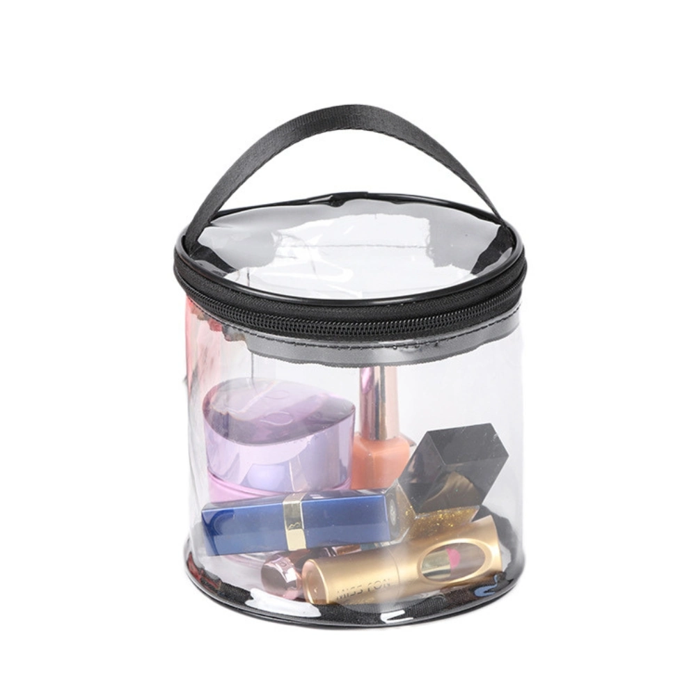 Waterproof Clear Cosmetic PVC Tote Bag Transparent Makeup Pouch Ci22384
