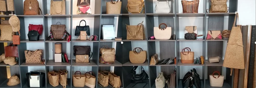 Custom Girls Cosmetic Bags Cases Ladies Cork Makeup Bag Women Travel Diamond Geometric Toiletry Organizer Bags