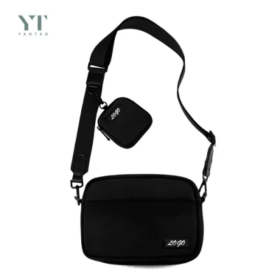 Alta calidad de productos para mascotas. Impermeable. Diseño de riñonera cruzada para mascotas. Cinturón para mascotas. Bolsa de cintura para perros. Bolsa para mamá de perro. Bolsa lateral para comida y golosinas para perros pequeños para pasear.