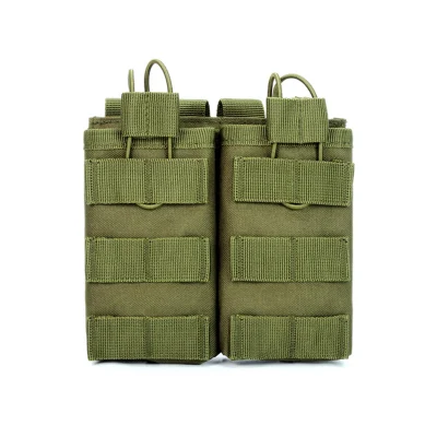  Bolsa de deporte para exteriores Triple Doble simple Cuádruple Molle almacenamiento Intercom Bolsa táctica