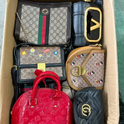  A6 Ucay Branded Luxury Italian Bolsa usada Bales Design Mix Color Bolsa de número de serie de segunda mano Philippine Manila Pickup