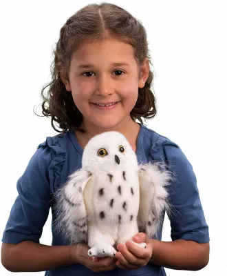 Douglas Wizard Snowy Owl relleno Animal Plush Toy Gift for Niños