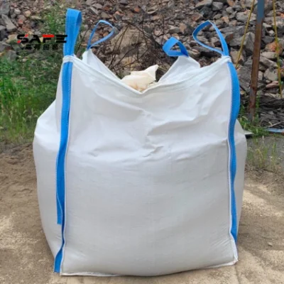  Custom Beryllium trigo azúcar polvo cigarrillos tabaco FIBC 1 Ton Contenedor a granel Bolsa grande de descarga Alimentación