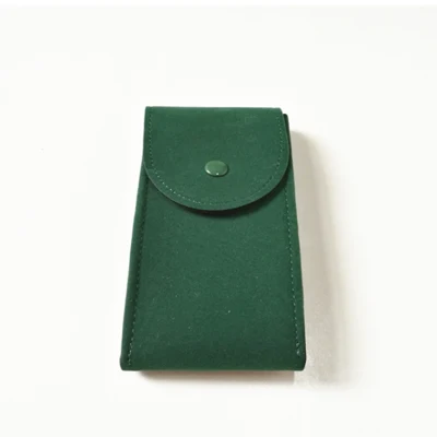Buena calidad Hot Stamping Logo papel sombrero bolsa Velvet bolsa En stock