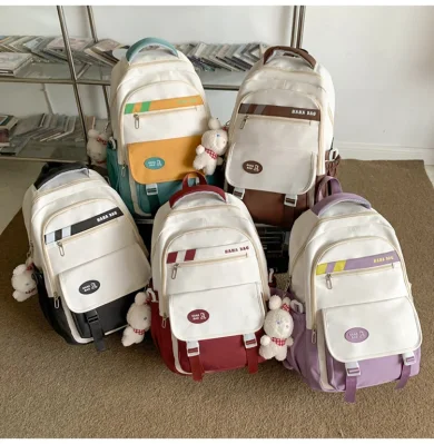  Hot-Selling Factory Personalizar niños Bolsas escolares mochilas impermeable de gran capacidad Ligero ordenador portátil para niños 13 14 15 pulgadas Mochila Unisex