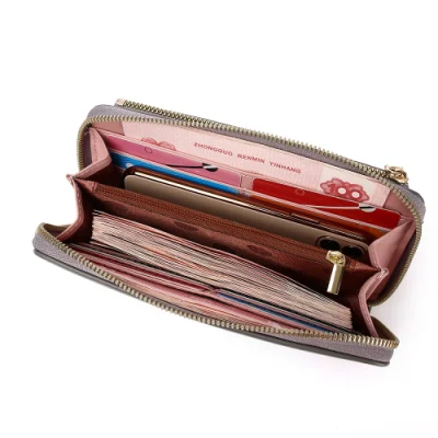 Hot Sale OEM pantalla personalizada impresión Logo pantalla táctil móvil Bolsa de teléfono Bolsa de mensajero femenina