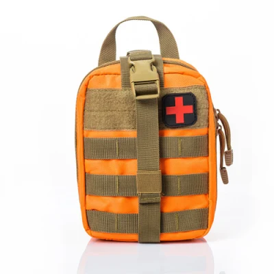  El doble de Molle exterior al por mayor de seguro médico de primeros auxilios botiquín de emergencia Bolsa de Trauma