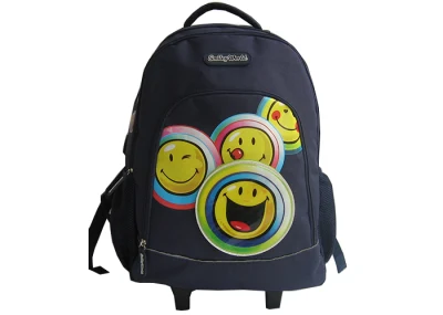  Estudiante de escuela mayoristas Carro de la rueda de los niños mochila de viaje