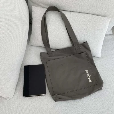 Bolsa de algodón de playa personalizada para mujer Bolsas personalizadas