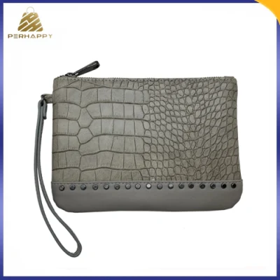  Populares de la muñeca de color marrón cartera Monedero Dama de la bolsa de monedas de viaje bolsas de cosméticos