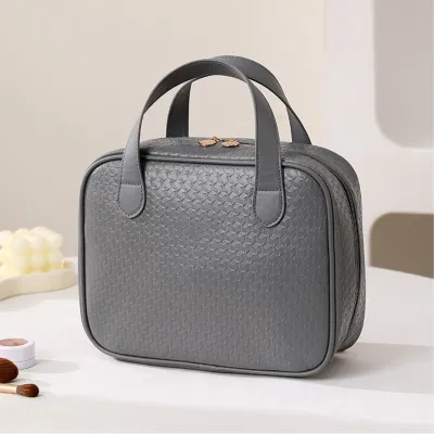 Neceser impermeable de lujo maquillaje cosmético Bolsas de almacenamiento portátil de viaje Bolsa de aseo
