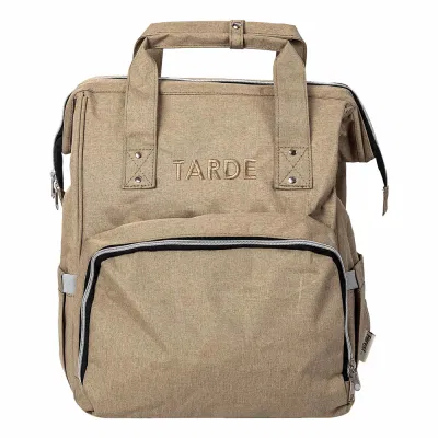 Bolsa de pañales espaciosa Bolsa de pañales Bolsa de momia con colchoneta para cambiarse Y correas de cochecito