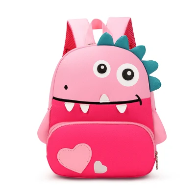  Mochila pequeña Cartoon Dinosaur para niños de la escuela de la bolsa al por mayor Chicos