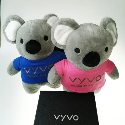  Mascota personalizada Koala Toy Plush Keychain Bolsa de Encanto Regalo