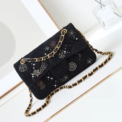  Colección Rosa y Roja Shop Women&prime;s Classic Designer réplicas Mujer Bolsa Mochila Bolsa de cuerpo cruzado Mini Caviar piel de oveja al por mayor réplicas genuinas Bolsas de cuero