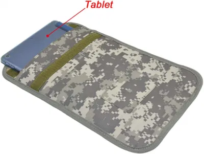 Bolsa de Faraday funda Tablet bloqueen la señal de la bolsa de Anti-Radiation adecuado para el iPad de 9,7&quot;