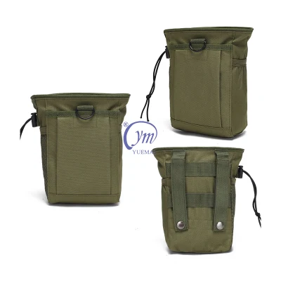  Accesorios militares al aire libre Fanny Pack Camping Molle EDC cordón de cordón de cordón de reciclaje Bolsa táctica