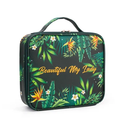 Personalizar etiqueta Toiletry Bolsa de maquillaje Bolsa de viaje Zipper Bolsas cosméticas
