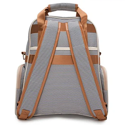 Bolsa de pañales espaciosa Bolsa de pañales Bolsa de momia con colchoneta para cambiarse Y correas de cochecito