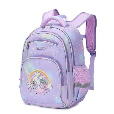  Bolsa de Escuela de gran capacidad personalizada Moda Impreso impermeable Mochila para niños