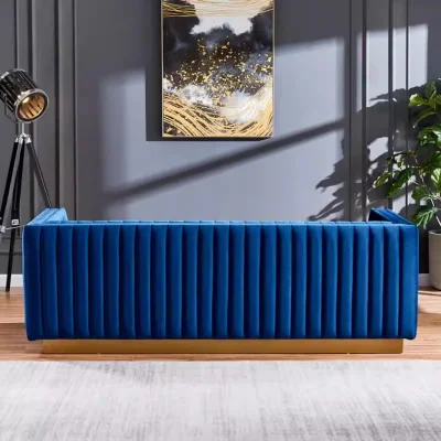  Moderno de lujo italiano Oficina Ocio Sofa Bolsa suave tres cómodo Teclas de piano para hablar sobre el sofá de la oficina en casa