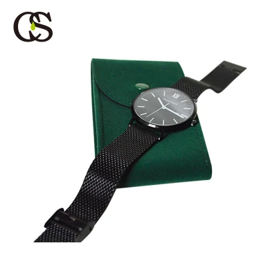 Buena calidad Hot Stamping Logo papel sombrero bolsa Velvet bolsa En stock