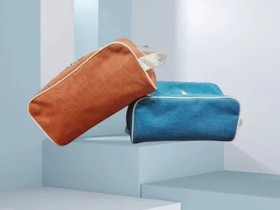  Bolsa de tocador de gran tamaño, organizador de Travel Essentials, maletín de maquillaje para colgar para accesorios, cosméticos, artículos de tocador, azul, bolsa de maquillaje portátil abre plano para el agua