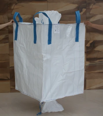 Bolsas grandes de FIBC Jumbo con refuerzos para empacar escombros de construcción de 1 tonelada.