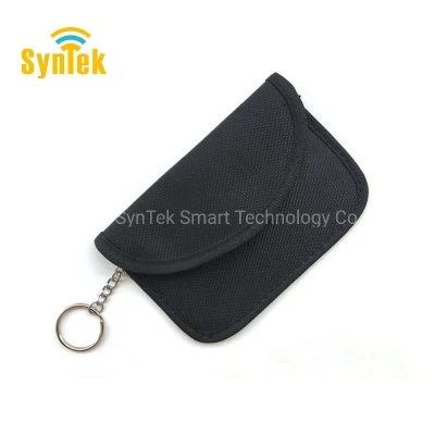  Bolsa de Faraday Señal llave del coche, bloqueador de Llavero RFID de bloqueo sin llave de la Bolsa Bolsa Monedero para proteger la privacidad de la jaula