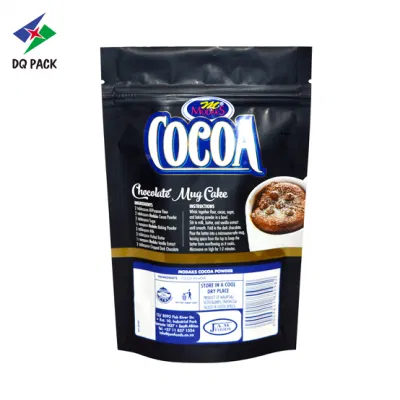 El 10% de descuento en las bolsas de embalaje flexible impresión personalizada bolsa de embalaje Levántate bolsas Zipper bolsas de Mylar Bolsa Bolsa de Comida de Coco en polvo para hornear Bolsa Bolsa de polvo de café