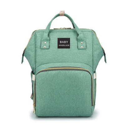 Bolso de pañales impermeable para viajes, mochila de maternidad para el cuidado del bebé.