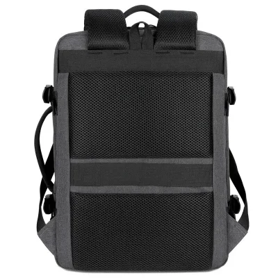 Mochila de viaje clásica Mochila de negocios bolsa extensible de la escuela USB Mochila impermeable de gran capacidad para portátil